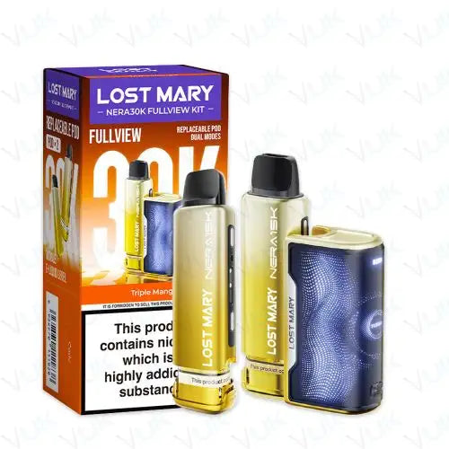 Lost Mary Nera 30K Fullview Prefilled Pod Kit - Vape Villa