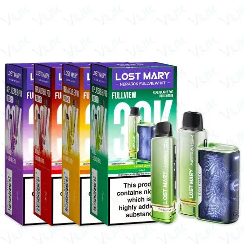 Lost Mary Nera 30K Fullview Prefilled Pod Kit - Vape Villa