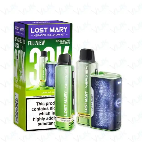 Lost Mary Nera 30K Fullview Prefilled Pod Kit - Vape Villa