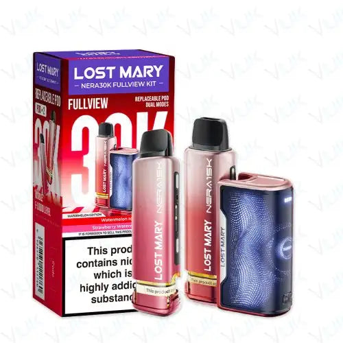 Lost Mary Nera 30K Fullview Prefilled Pod Kit - Vape Villa