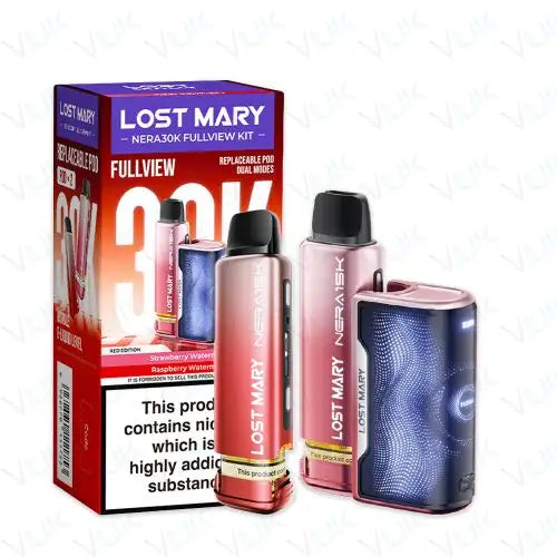 Lost Mary Nera 30K Fullview Prefilled Pod Kit - Vape Villa