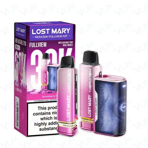 Lost Mary Nera 30K Fullview Prefilled Pod Kit - Vape Villa