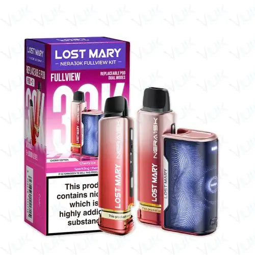 Lost Mary Nera 30K Fullview Prefilled Pod Kit - Vape Villa