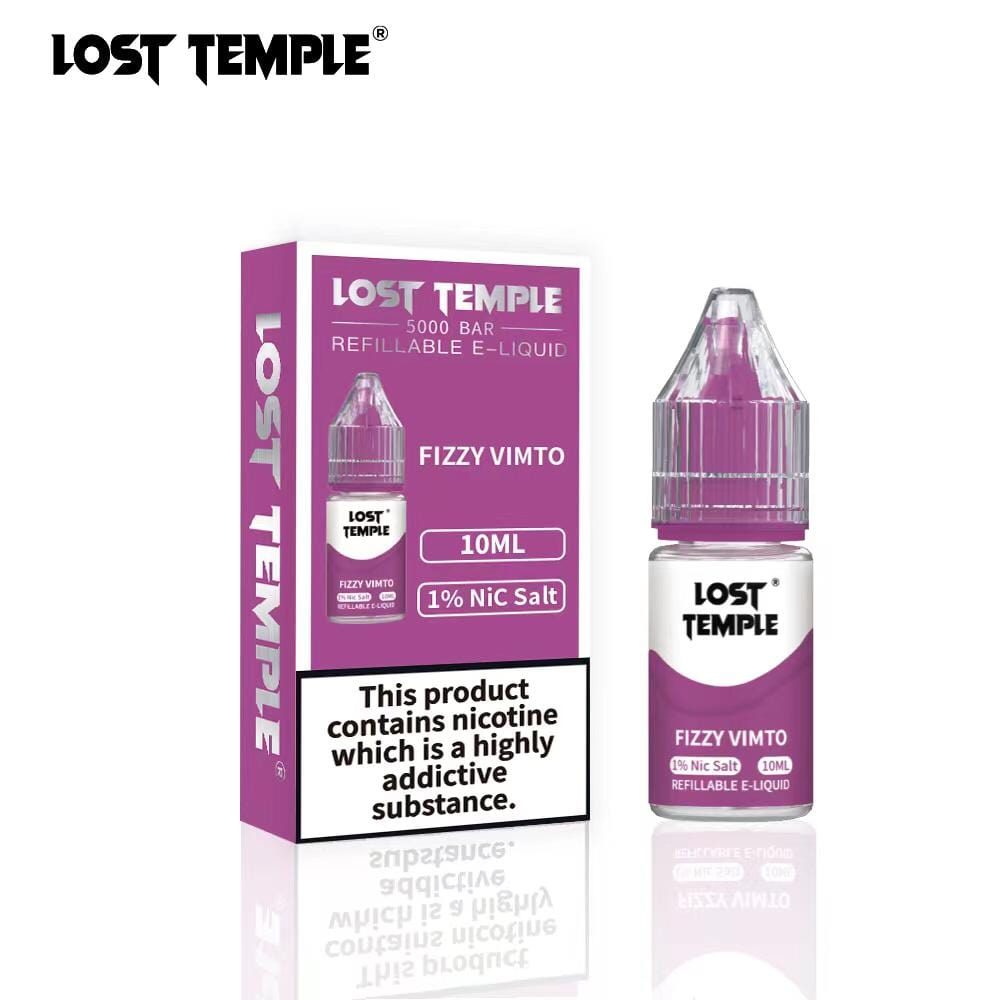 Lost Temple Nic Salts 10ml (BOX OF 10) - Vape Villa