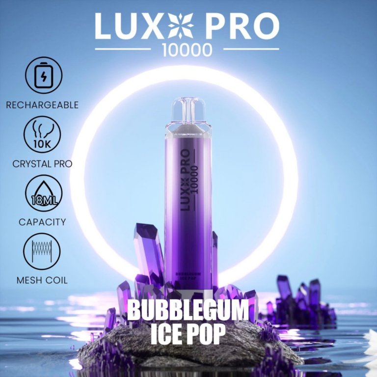 Lux Pro 10000 Puffs Alloy Mesh Disposable Vape Device - Vape Villa