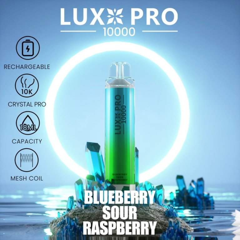 Lux Pro 10000 Puffs Alloy Mesh Disposable Vape Device - Vape Villa