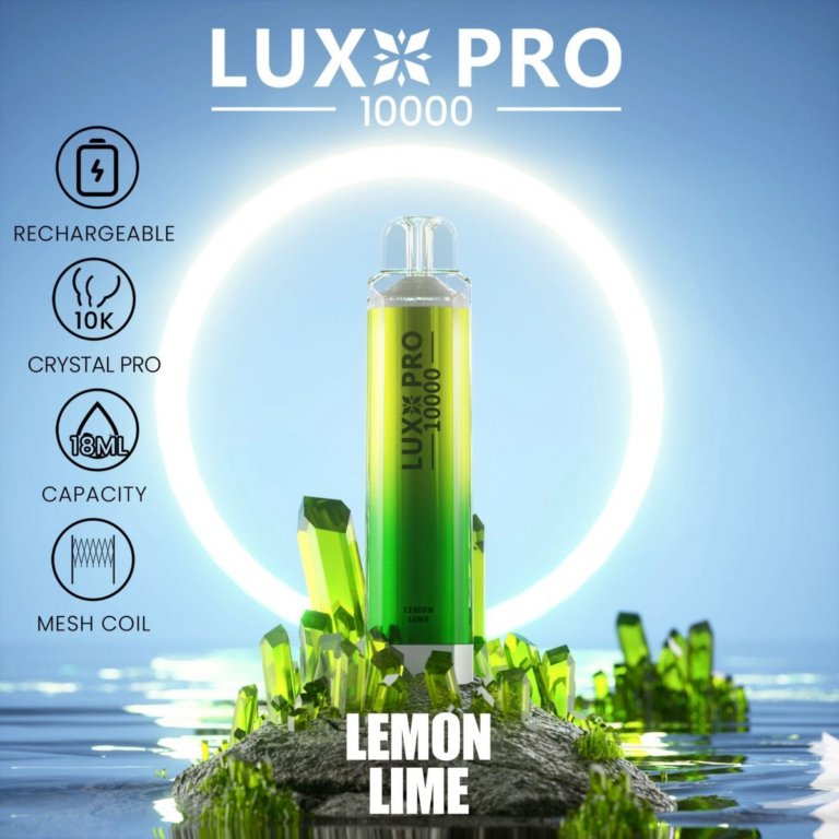 Lux Pro 10000 Puffs Alloy Mesh Disposable Vape Device - Vape Villa