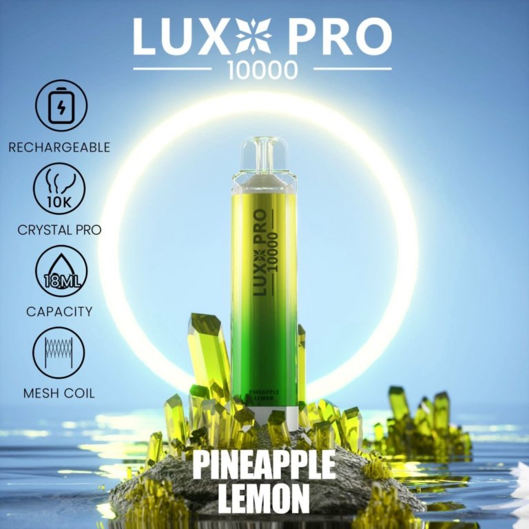 Lux Pro 10000 Puffs Alloy Mesh Disposable Vape Device - Vape Villa