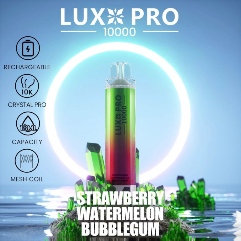 Lux Pro 10000 Puffs Alloy Mesh Disposable Vape Device - Vape Villa