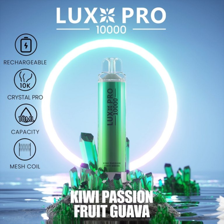 Lux Pro 10000 Puffs Alloy Mesh Disposable Vape Device - Vape Villa