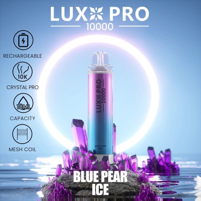 Lux Pro 10000 Puffs Alloy Mesh Disposable Vape Device - Vape Villa