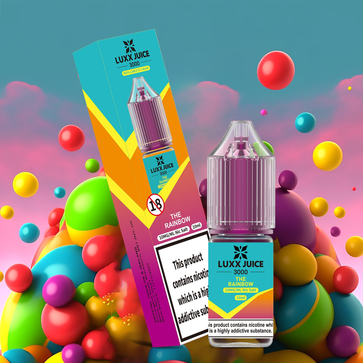 Luxxe Juice 3000 Nic Salts 10ml E - liquids Box of 10 - Vape Villa