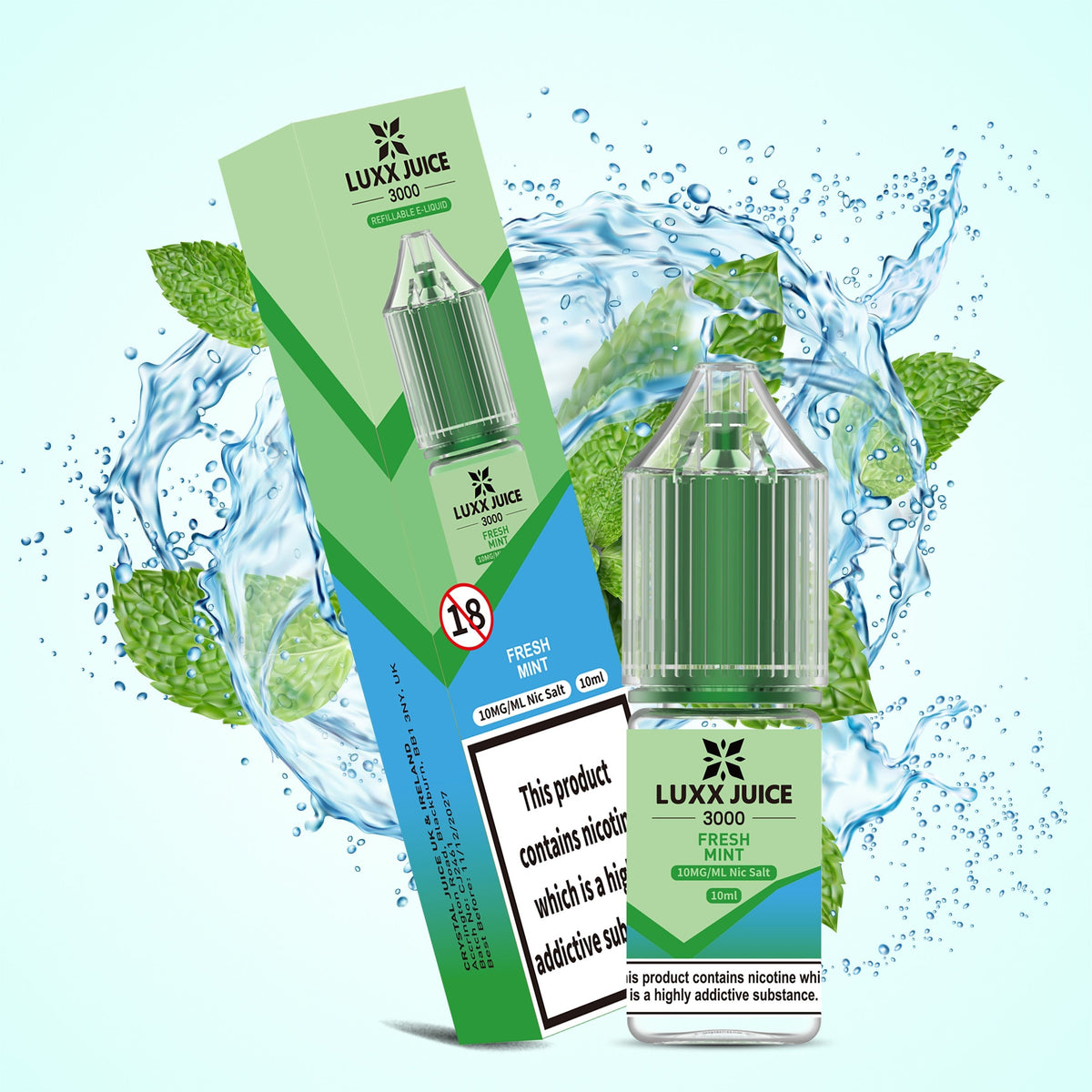 Luxxe Juice 3000 Nic Salts 10ml E - liquids Box of 10 - Vape Villa