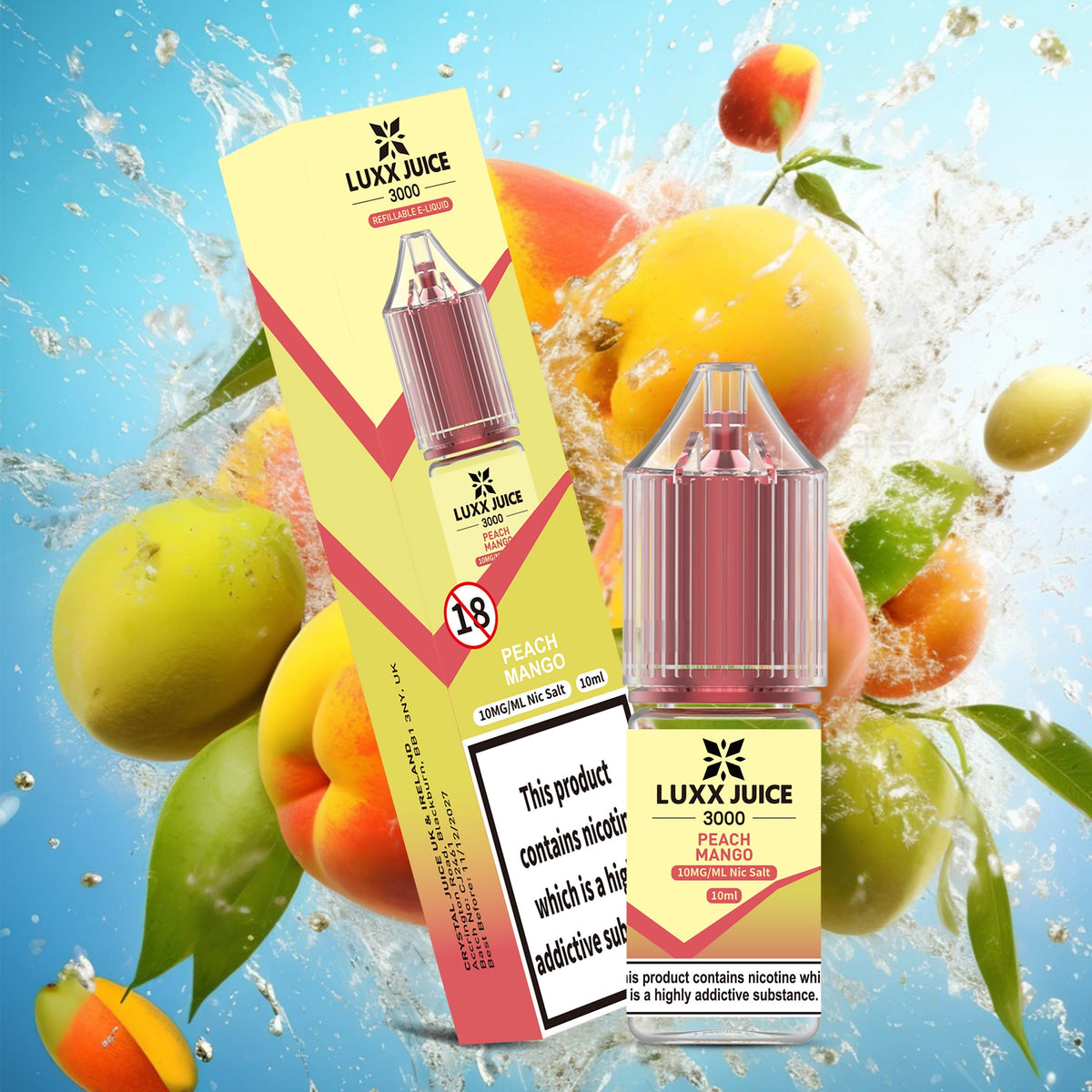 Luxxe Juice 3000 Nic Salts 10ml E - liquids Box of 10 - Vape Villa