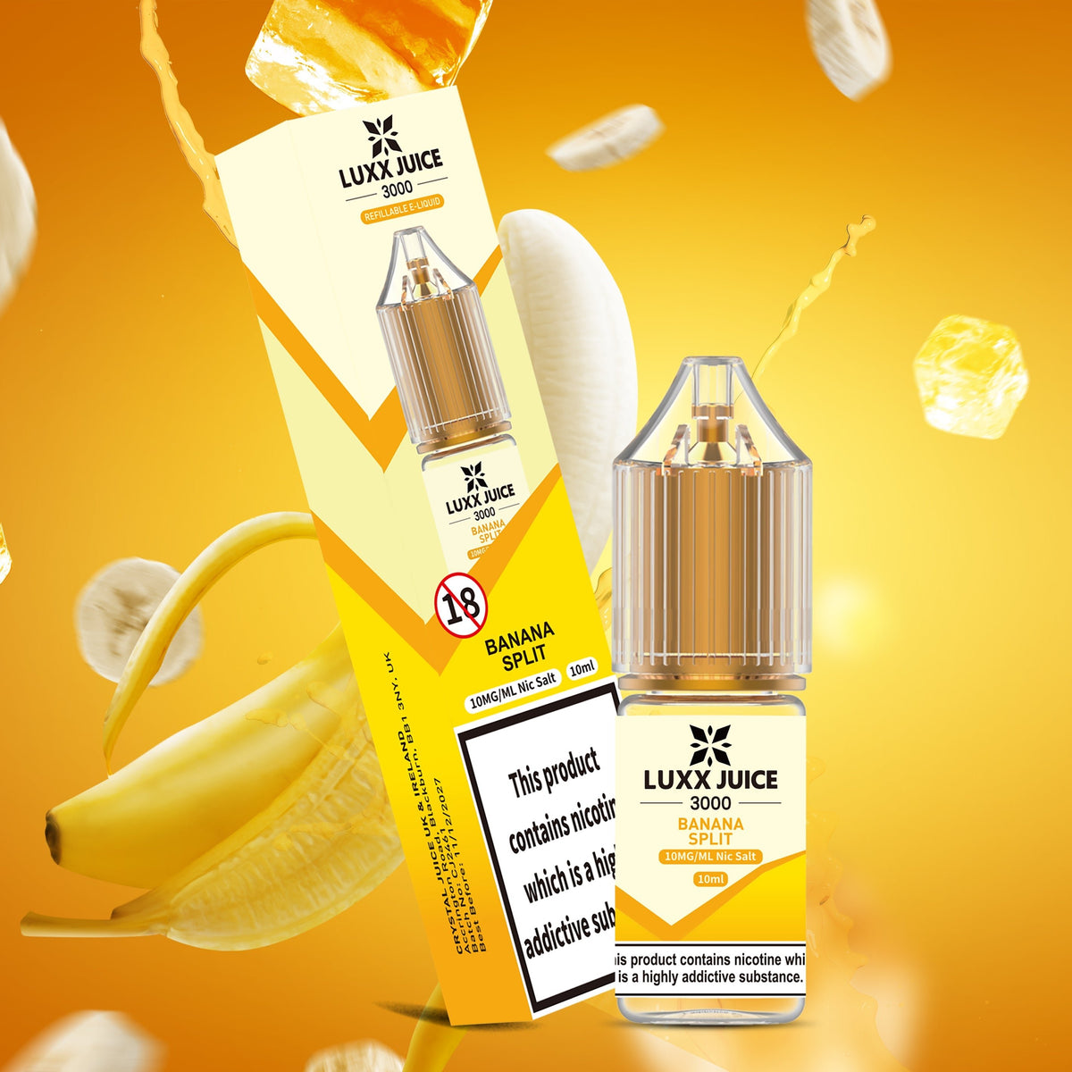 Luxxe Juice 3000 Nic Salts 10ml E - liquids Box of 10 - Vape Villa
