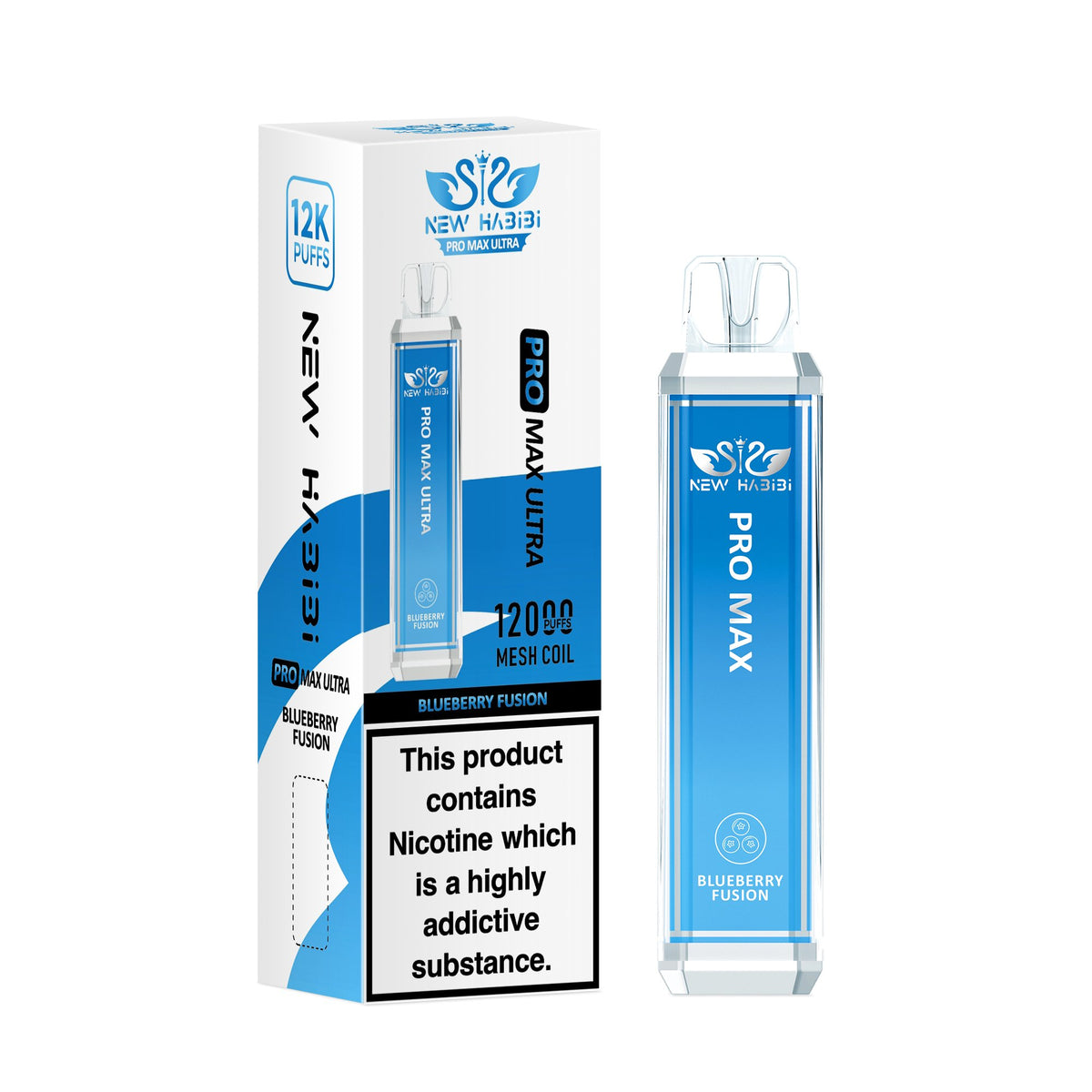 New Habibi Pro Max Ultra 12000 Puffs Disposable Vape - Vape Villa