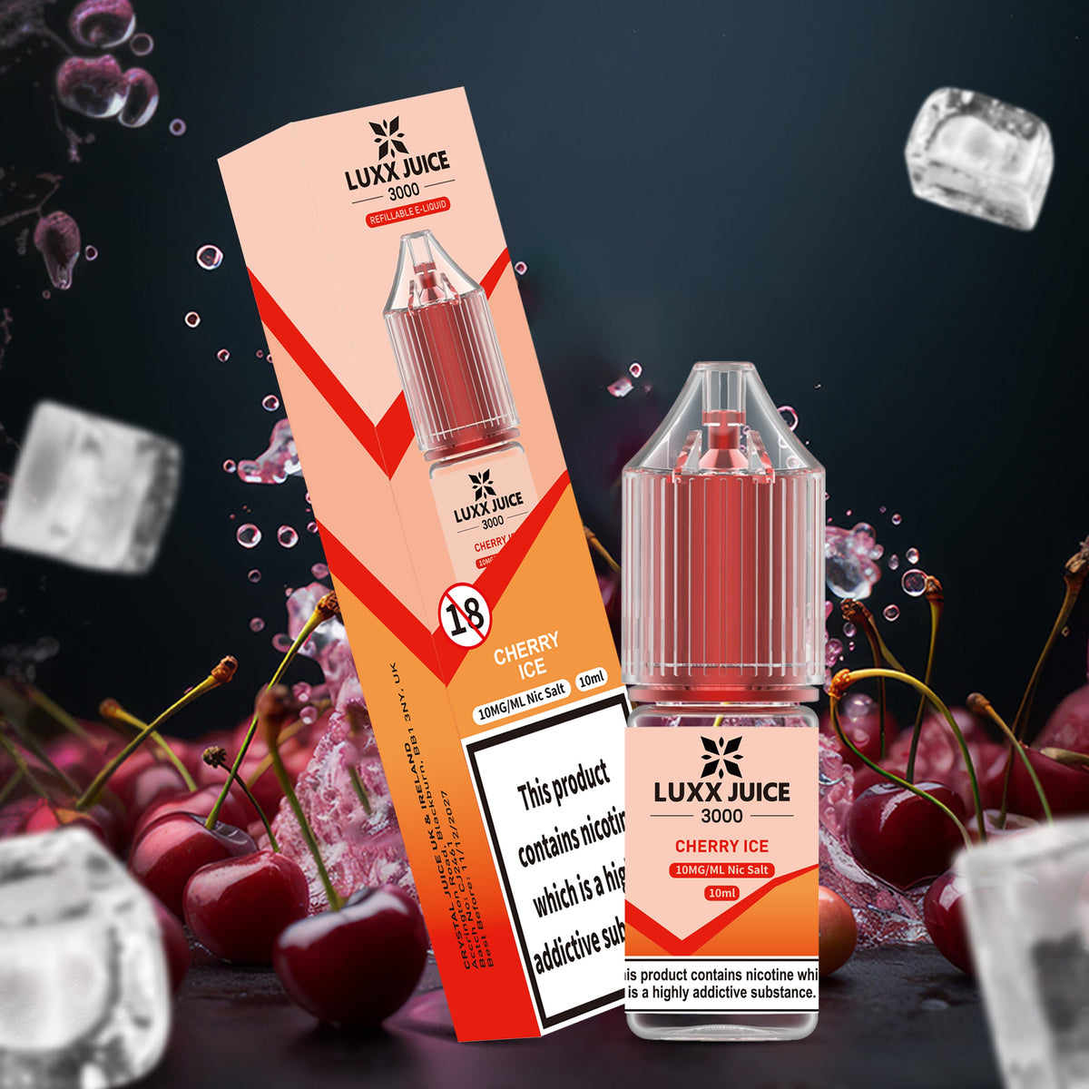 Luxxe Juice 3000 Nic Salts 10ml E-liquids Box of 10
