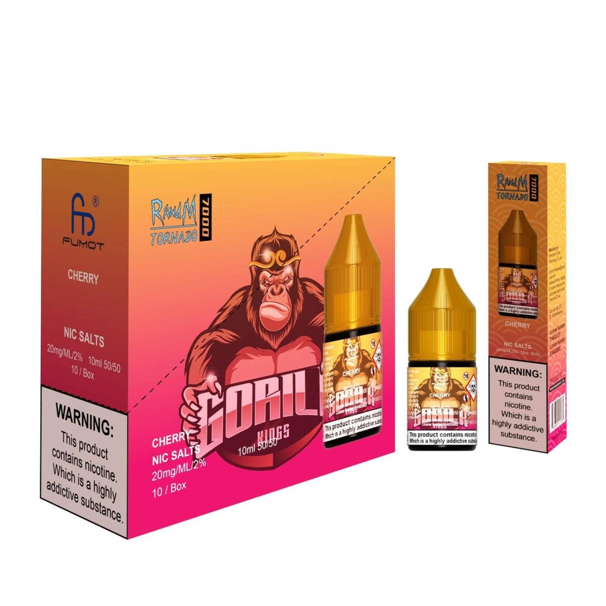 R and M 7000 Nic Salts 10ml E - liquids - Vape Villa