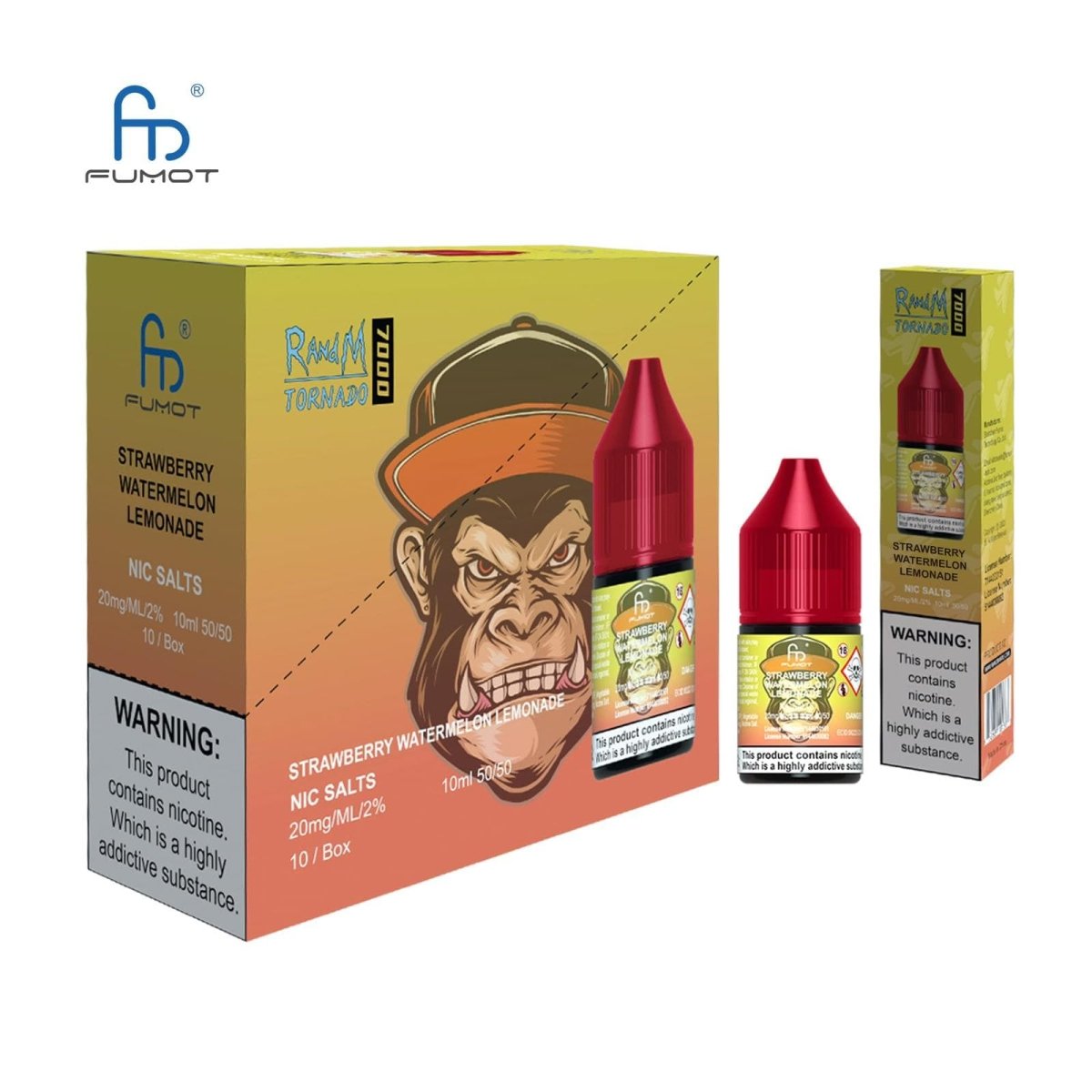 R and M 7000 Nic Salts 10ml E - liquids - Vape Villa