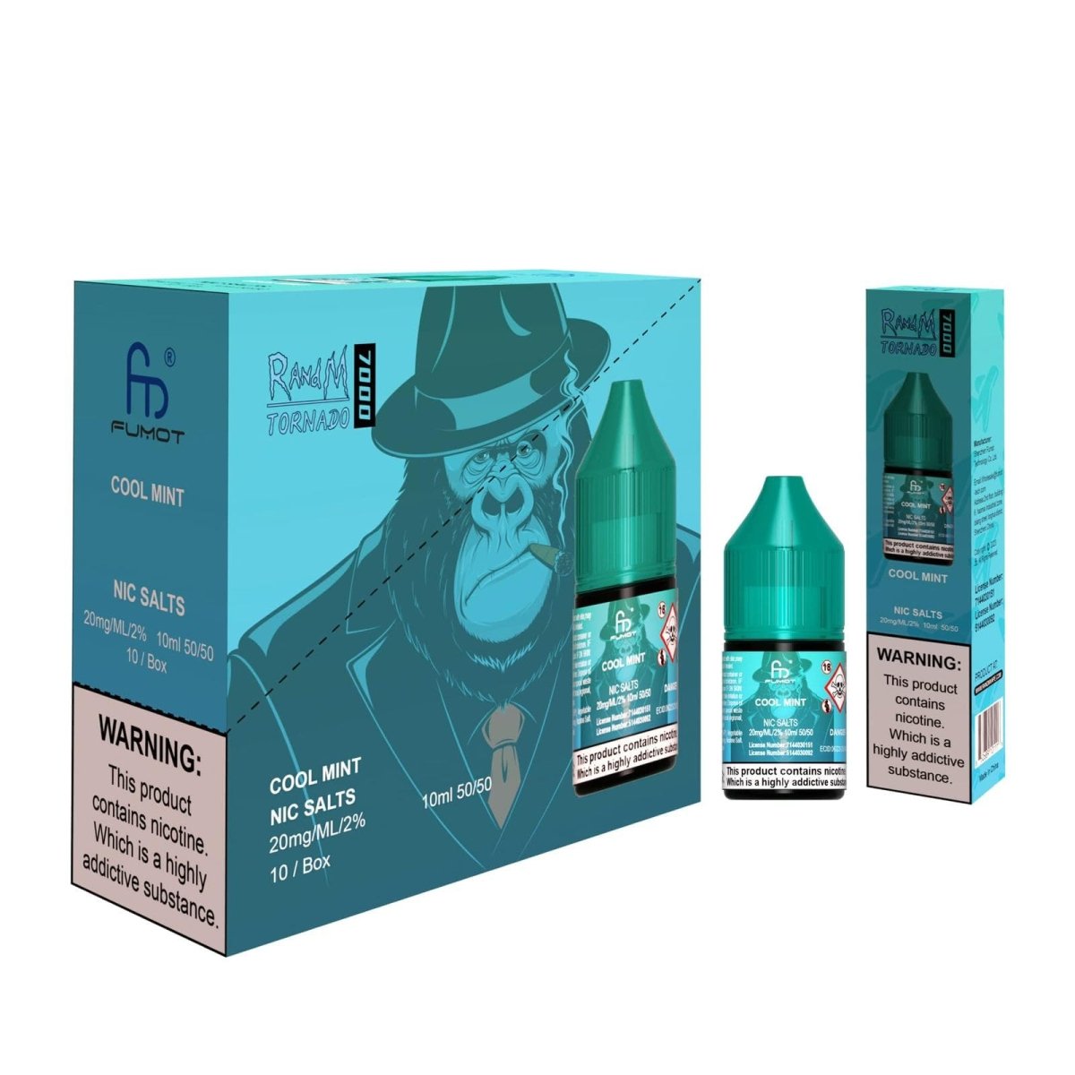 R and M 7000 Nic Salts 10ml E - liquids - Vape Villa