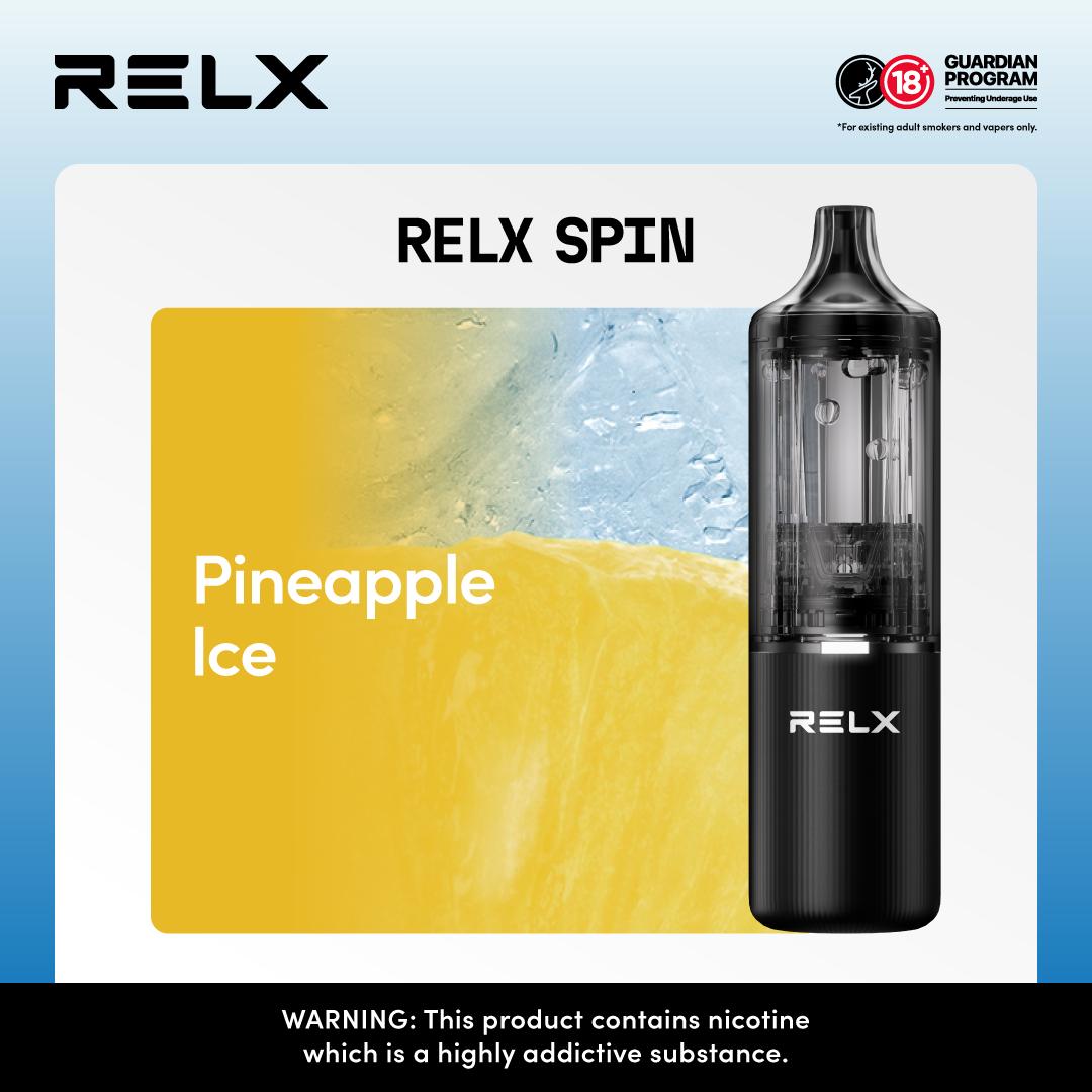 Relx Spin 4000 Puffs Disposable Vape Pod Kit - Vape Villa