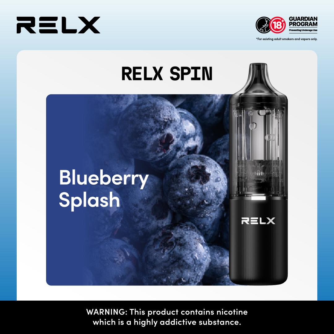 Relx Spin 4000 Puffs Disposable Vape Pod Kit - Vape Villa