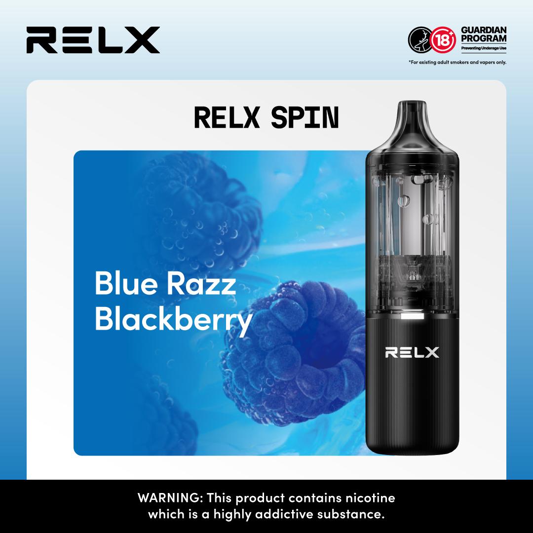 Relx Spin 4000 Puffs Disposable Vape Pod Kit - Vape Villa