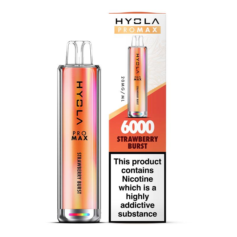 Hyola Pro Max 6000 Disposable Vape Box of 10 Hyola