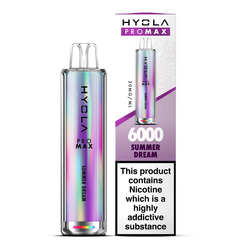 Hyola Pro Max 6000 Disposable Vape Box of 10 Hyola