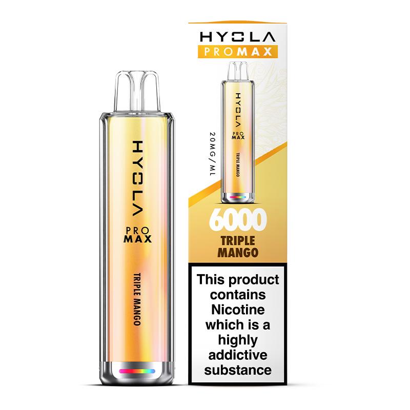 Hyola Pro Max 6000 Disposable Vape Box of 10 Hyola