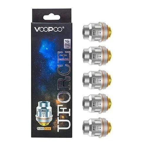 Voopoo - Uforce U4 - 0.23 ohm - Coils - Pack of 5 - Vape Villa