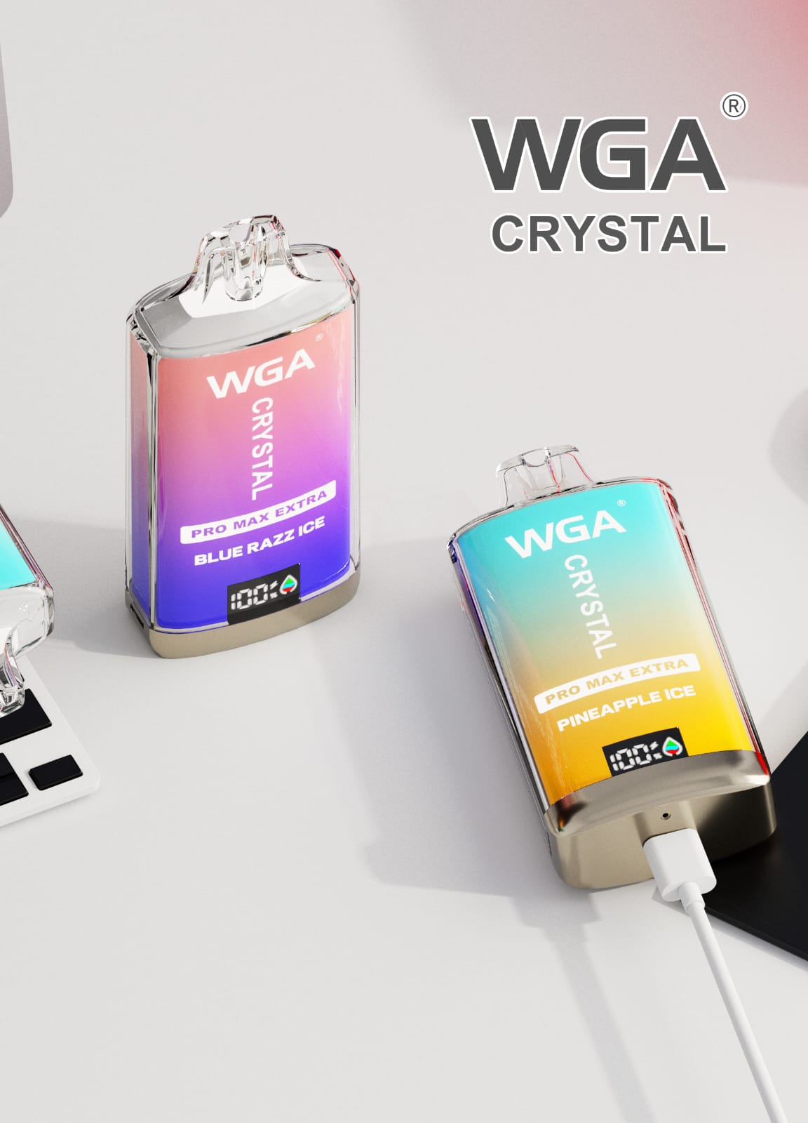 WGA The Crystal Pro Max Extra 15k Puffs Disposable Vape Device - Vape Villa