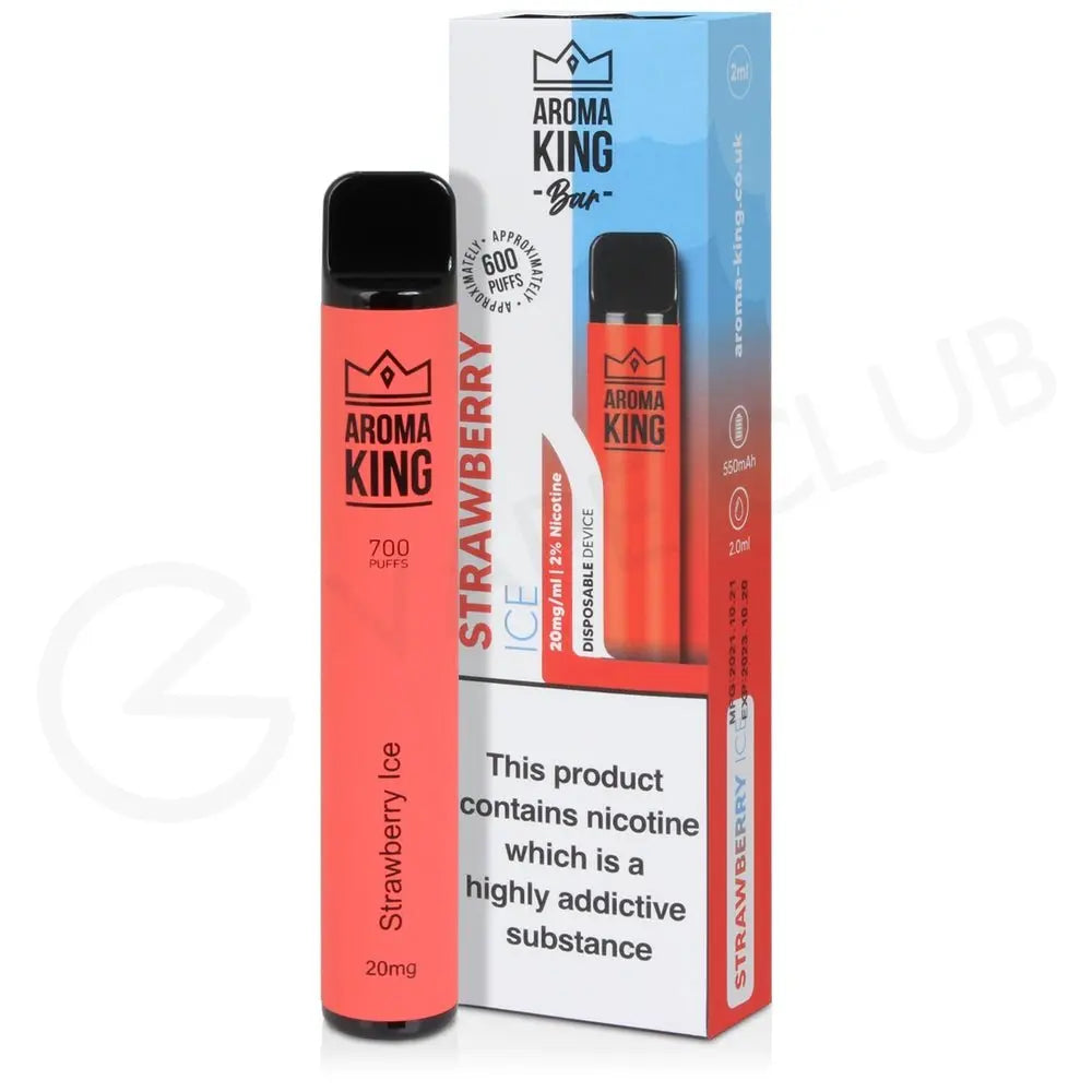 Aroma King 600 Puffs Disposable Vape Pod Device | 0MG - Vape Villa