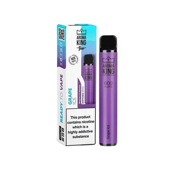 Aroma King 600 Puffs Disposable Vape Pod Device | 20MG - Vape Villa