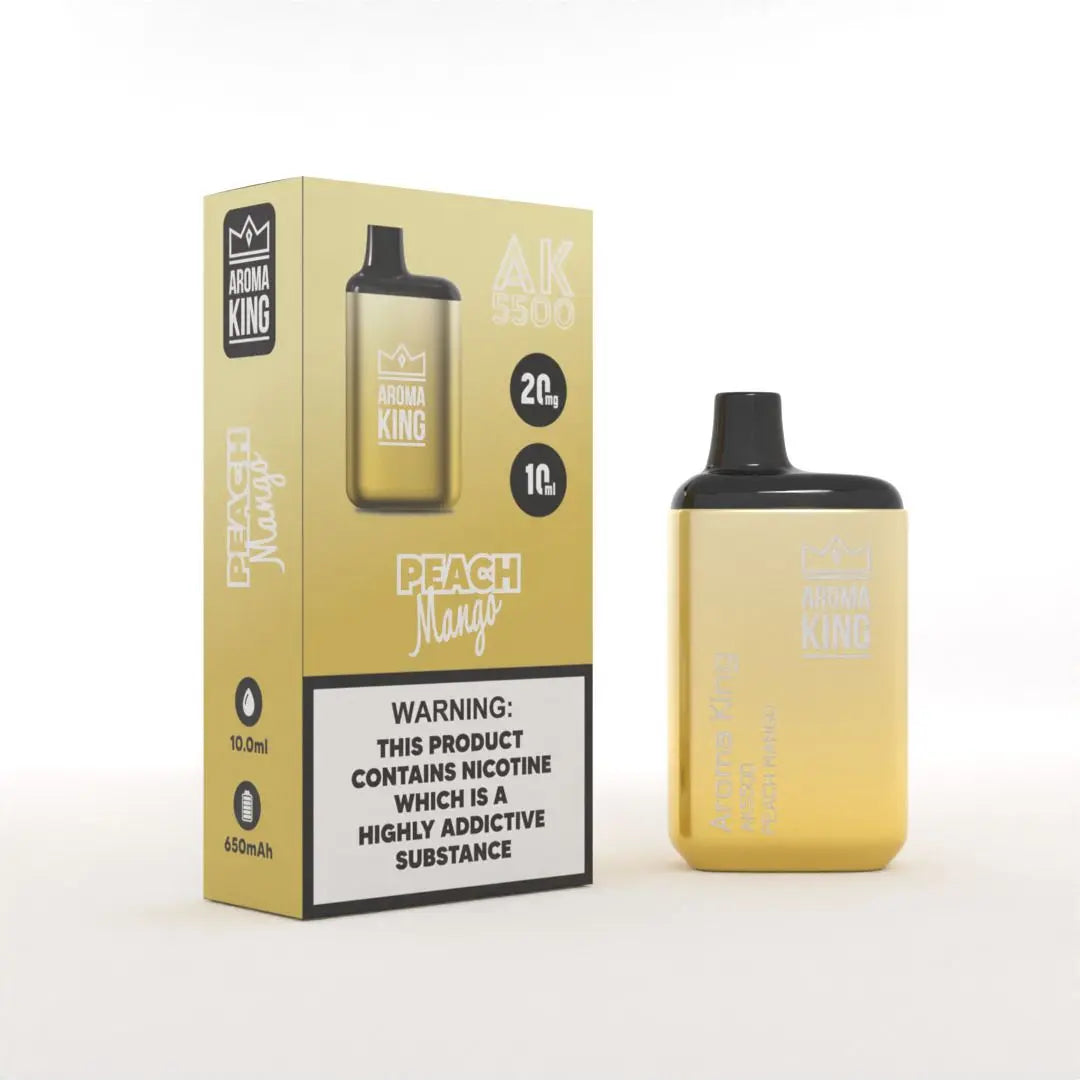 Aroma King AK5500 Metallic Disposable Vape Pod - Vape Villa