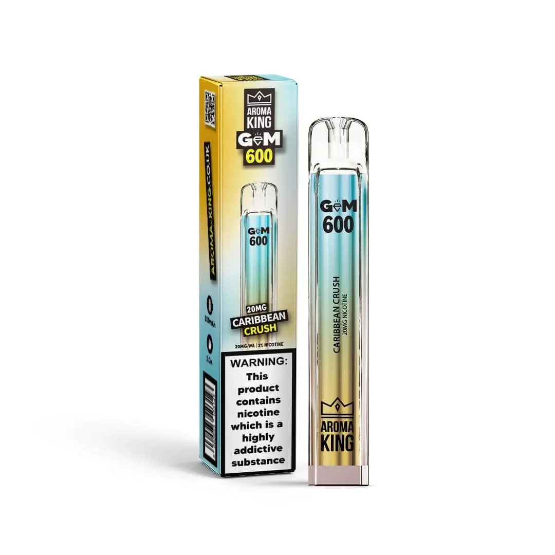 Aroma King Gem 600 Disposable Vape Pod -20mg - Vape Villa