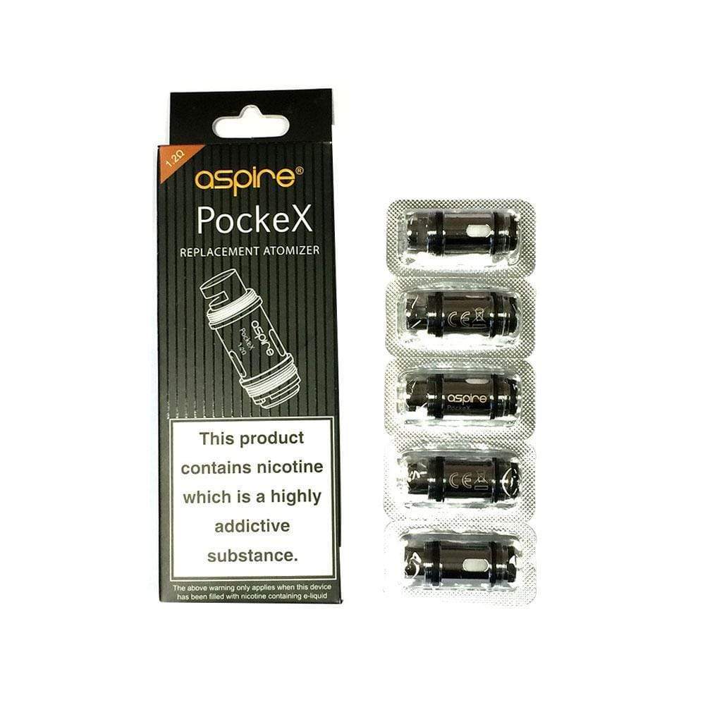 Aspire - Pockex - 0.6 ohm - Coils - Vape Villa