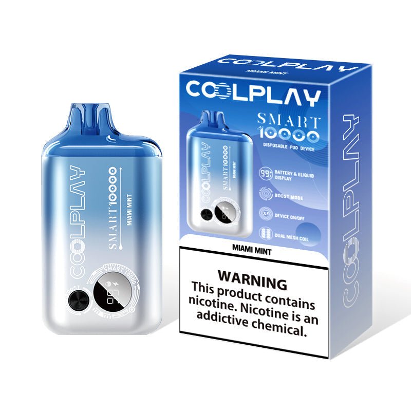 Coolplay Smart 10000 Puffs Disposable Vape Kit Device - Vape Villa