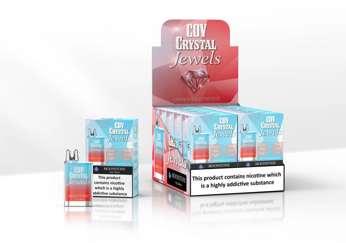 COV Crystal Jewels 600 Puff Disposable Vape Pod - 20mg - Vape Villa