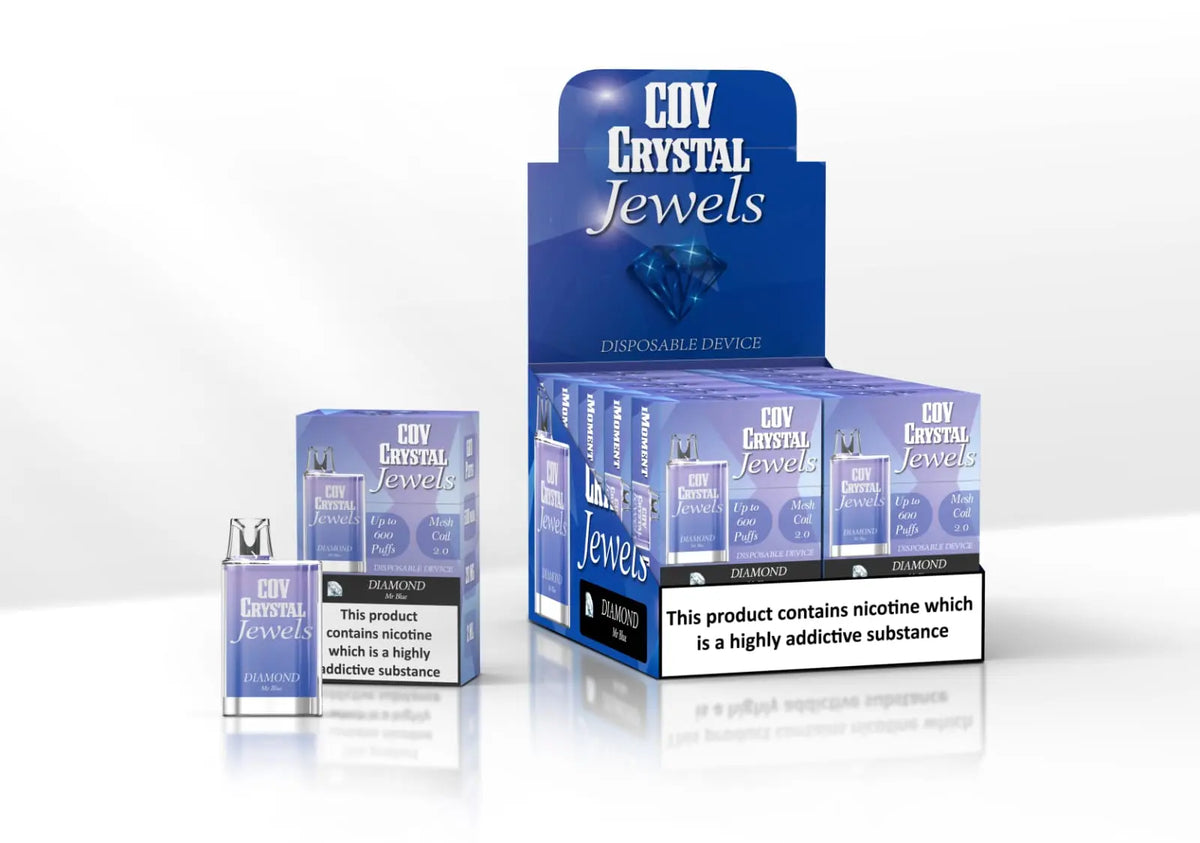 COV Crystal Jewels 600 Puff Disposable Vape Pod - 20mg - Vape Villa