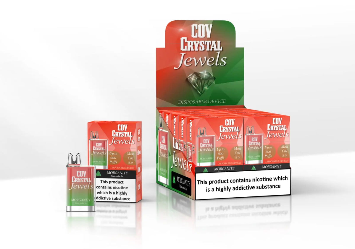 COV Crystal Jewels 600 Puff Disposable Vape Pod - 20mg - Vape Villa