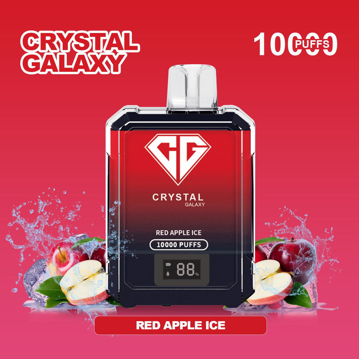 Crystal Galaxy 10000 Puffs Disposable Vape Pod Device - Vape Villa