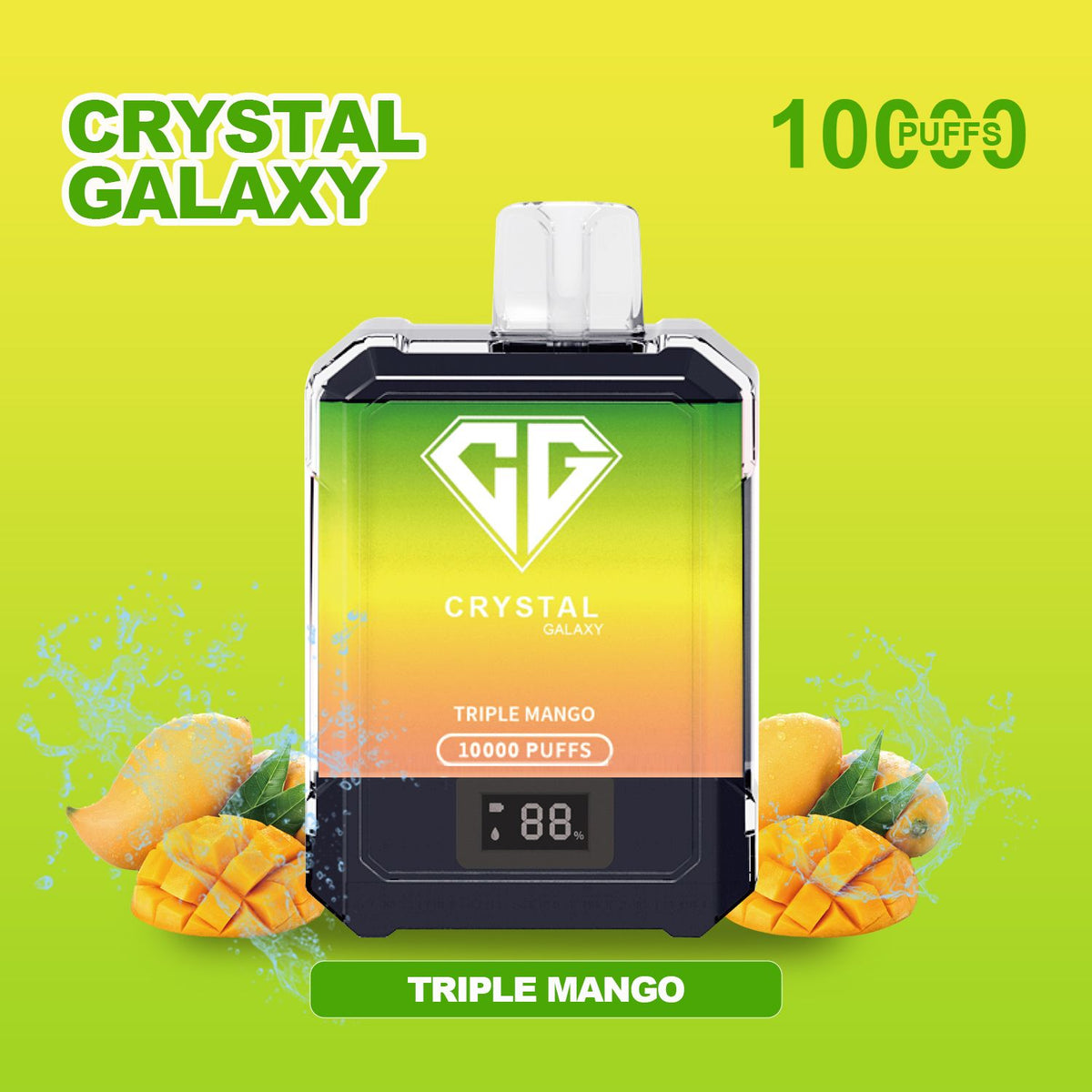 Crystal Galaxy 10000 Puffs Disposable Vape Pod Device - Vape Villa