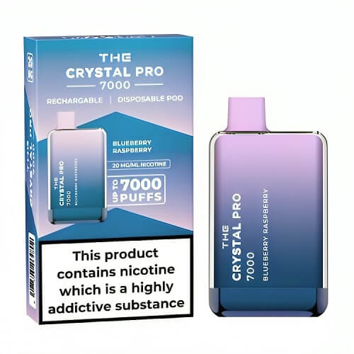 The Crystal Pro Max 7000 Puffs Disposable Vape Pod Box of 10 - Vape Villa