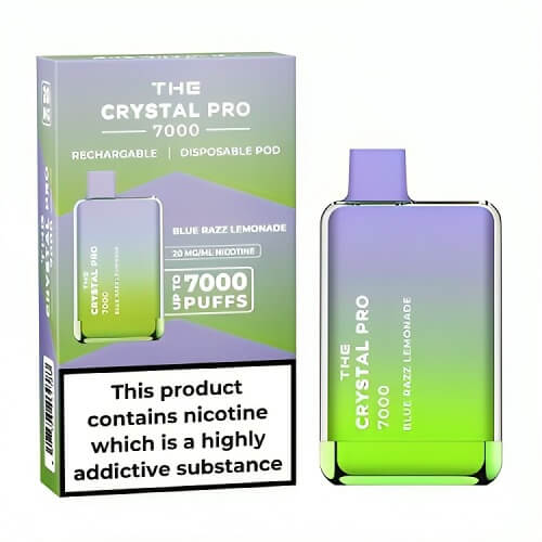 The Crystal Pro Max 7000 Puffs Disposable Vape Pod Box of 10 - Vape Villa