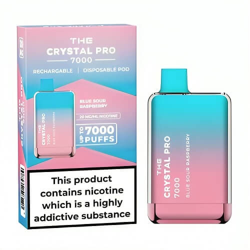 The Crystal Pro Max 7000 Puffs Disposable Vape Pod Box of 10 - Vape Villa