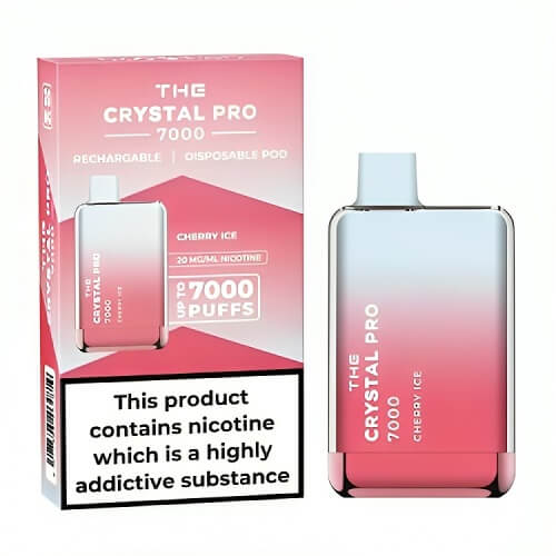 The Crystal Pro Max 7000 Puffs Disposable Vape Pod Box of 10 - Vape Villa