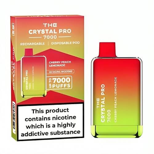 The Crystal Pro Max 7000 Puffs Disposable Vape Pod Box of 10 - Vape Villa
