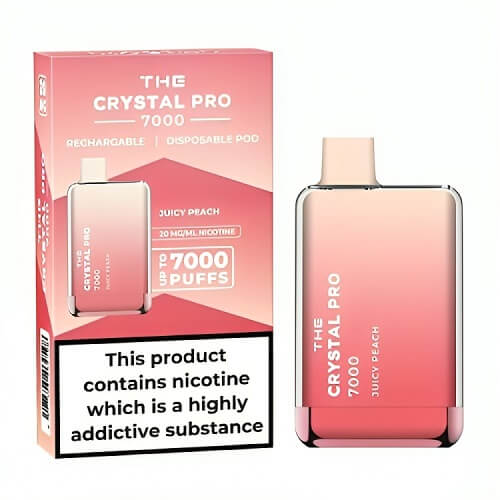 The Crystal Pro Max 7000 Puffs Disposable Vape Pod Box of 10 - Vape Villa