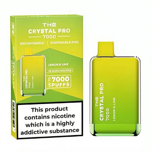 The Crystal Pro Max 7000 Puffs Disposable Vape Pod Box of 10 - Vape Villa